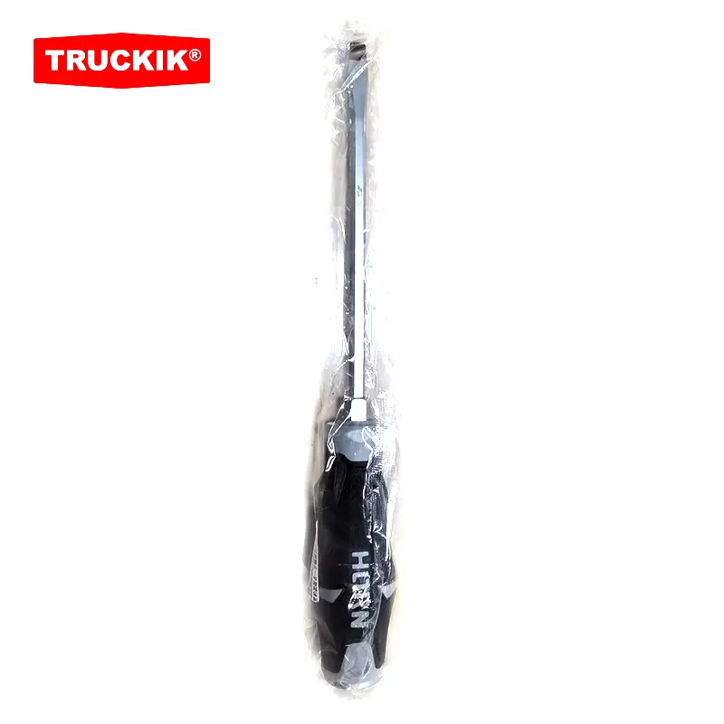 Knock-type flat screwdriver